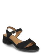 Sandals - Block Heels Black ANGULUS