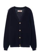 Racoon Kid Cardigan Navy Navy THE ANIMALS OBSERVATORY