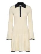 Sabine Pike Knitted Mini Dress Cream Malina