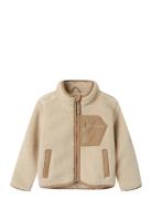 Nmnmattia Sherpa Jacket Pb Cream Name It