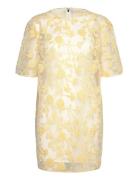 Flower Beads Boxy Dress Yellow ROTATE Birger Christensen