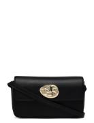 2373 Button Satchel, Baguette Cross Black STINE GOYA