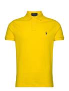 Basic Mesh-Ssl-Knt Yellow Polo Ralph Lauren