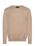 32/3 Cotton-Lsl-Plo Beige Polo Ralph Lauren