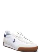 Hester Suede & Canvas Sneaker White Polo Ralph Lauren