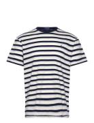 Classic Fit Striped Jersey T-Shirt White Polo Ralph Lauren