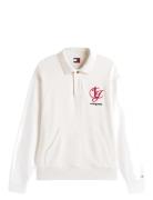 Tjm Rlx Colorblock Mono Rugby White Tommy Jeans