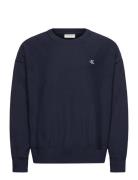 Premium Terry Monogram Cn Sweats Navy Calvin Klein Jeans