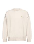 Premium Terry Monogram Cn Sweats White Calvin Klein Jeans