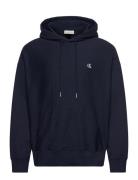 Premium Terry Monogram Hoodie Navy Calvin Klein Jeans