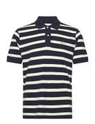 Striped Polo Navy GANT