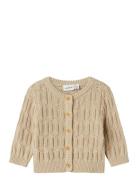 Nbnlomma Ls Knit Card Beige Name It