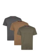 Ohio Reg Cot 3Pk Mcs M Tee Patterned MCS