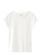 Top With Cap Sleeves White Lindex