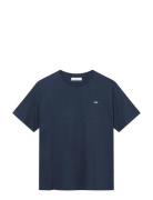 Wwessential Sami Tshirt Navy WOOD WOOD