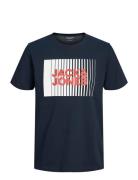 Jjecorp Logo Tee Play Ss O-Neck Noos Mni Navy Jack & J S