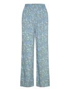 Rwelif Mw Trousers Blue Rosemunde