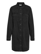Nmnew Signe L/S Denim Dress Vi001Bl Noos Black NOISY MAY