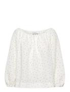 Rwkendall 3/4 Blouse White Rosemunde