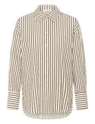 Sltoledo Shirt Ls Brown Soaked In Luxury