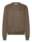 Kaliddy Sweatshirt Khaki Kaffe