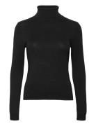 Vmglory Ls Rollneck Blouse Ga Noos Black Vero Moda