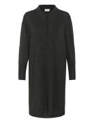Kalizza Polo Knit Dress Grey Kaffe