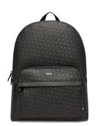 Zair_Mn_S. Backpack Black BOSS