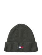 Tjm Heritage Core Beanie Khaki Tommy Hilfiger