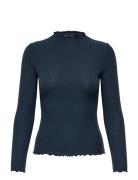 Onlemma L/S High Neck Top Noos Jrs Navy ONLY