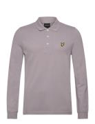 Ls Polo Shirt Purple Lyle & Scott
