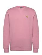 Crew Neck Sweatshirt Pink Lyle & Scott