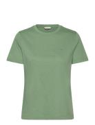 Reg Shield Ss T-Shirt Green GANT
