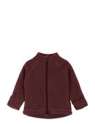 Wool Baby Jacket Burgundy Mikk-line