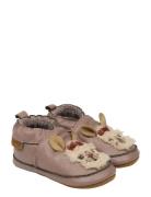 Leather Slipper - 3D Pink Mikk-line