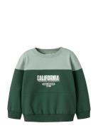 Nmmvemil Ls Nreg Sweat Bru Green Name It