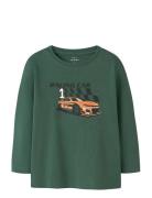 Nmmvagno Ls Loose Top Green Name It