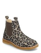 Booties - Flat - With Elastic Beige ANGULUS