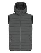 Bhedmar Vest With Hood Grey Blend