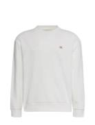 Ls Eu 350Terry Badge Cn Swtshrt White Calvin Klein Jeans