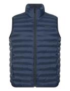 Slvlss Lt Wt Nylon Puffer Vest Navy Calvin Klein