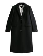 Classic Sb Wool Reg Maxi Coat Black Tommy Hilfiger