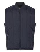 Quilted Waistcoat Navy Lindbergh
