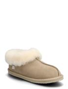 Rhevelyn Leather Closed Ankle Slipp Beige Rosemunde