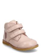 Shoes - Flat - With Velcro Pink ANGULUS