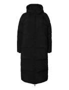 Slfmaya Down Long Coat Noos Black Selected