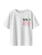 Nkfjixara Hellok Ss Nreg Top Box Sky White Name It