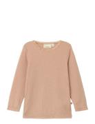 Nmfnoel Nab Wool Ls Slim Top Lil Pink Lil'Atelier