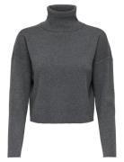Onlama Life Ls Rib Rollneck Cc Knt Grey ONLY