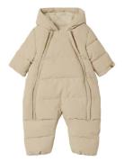 Nbflamedow03 Puffer Snowsuit Fo Lil Beige Lil'Atelier